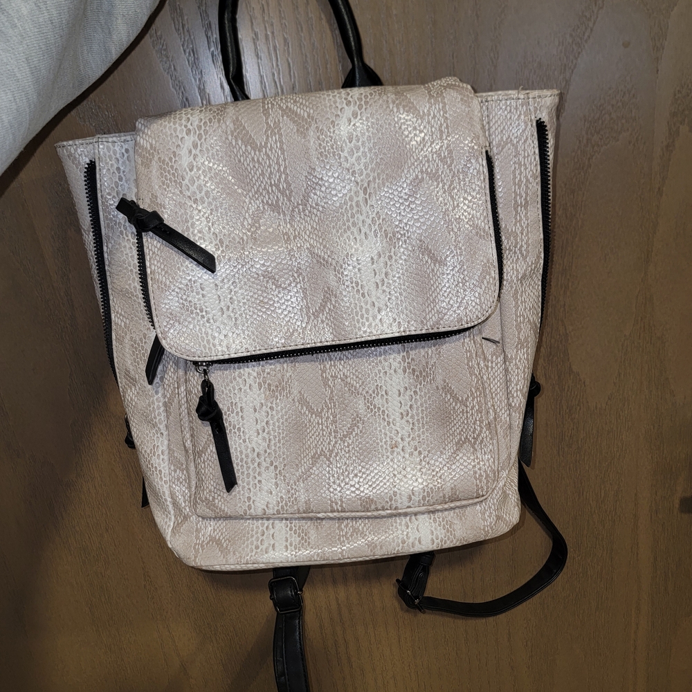 Elegant Cream Backpack
